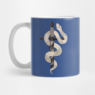 Star serpent dagger Mug